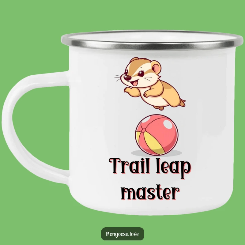 Funny Mongoose Adventure Mug: Durable and Hilarious, Ideal Funny Gift for Outdoors