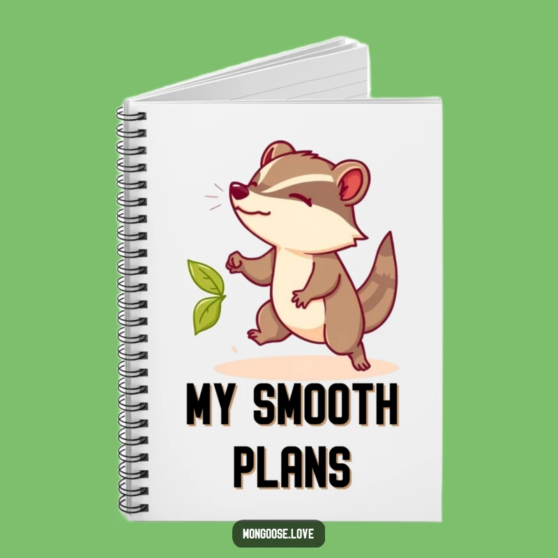 Funny Mongoose Notebook: Elegant Cover for Notes, Perfect Humorous Funny Gift